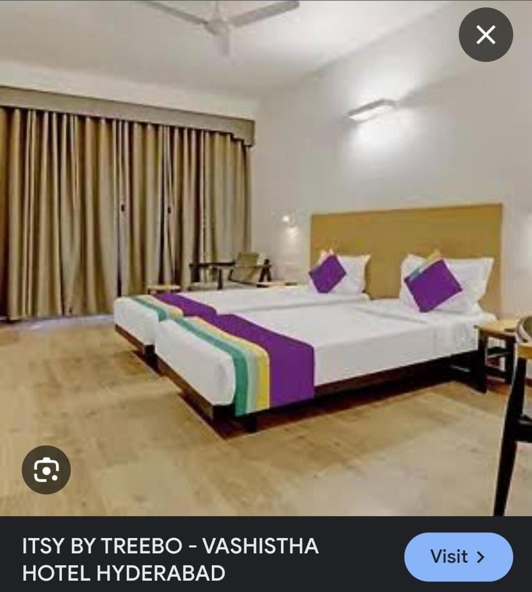 Blossom Rooms Hotel Vashishtha - Free Lunch Or Dinner- Free Breakfast ไฮเดอราบัด ภายนอก รูปภาพ